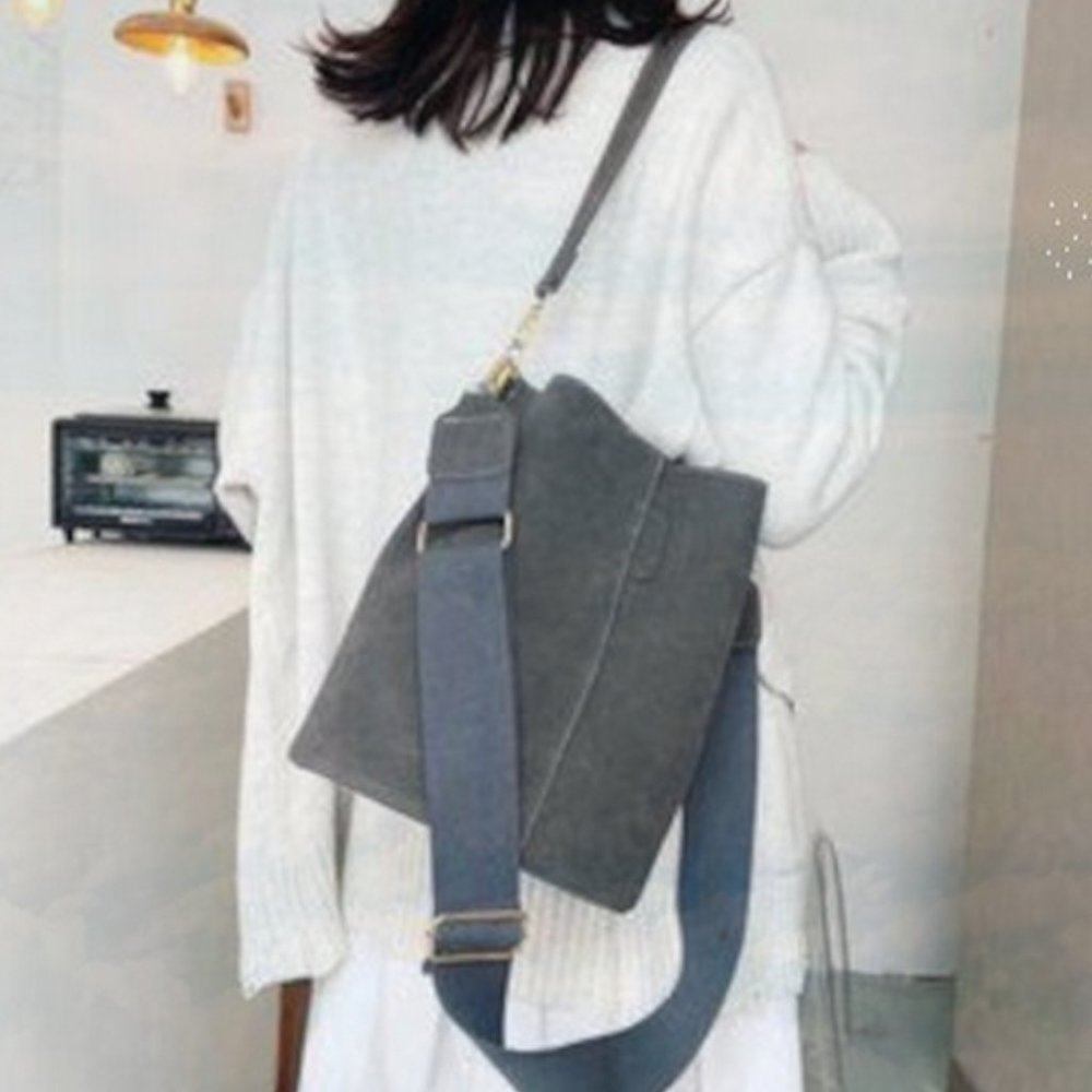 New Bucket Bag, Messenger Bag Brown 238